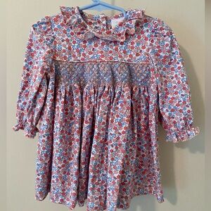 Stitchy Fish Fall Floral Dress